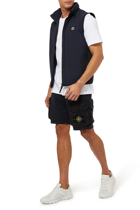 Compass Patch Track Shorts
